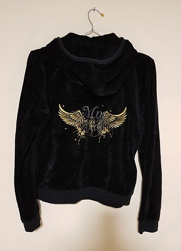 Kadin fermuarlı kadife sweatshirt