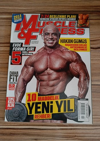 Muscle Fitness dergileri adet fiyatıdır - Görsel 5