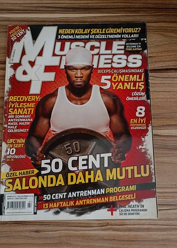 Muscle Fitness dergileri adet fiyatıdır - Görsel 6