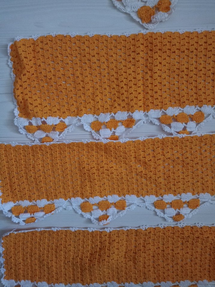 Çeyizlik 9 parça el örmesi set - Görsel 3