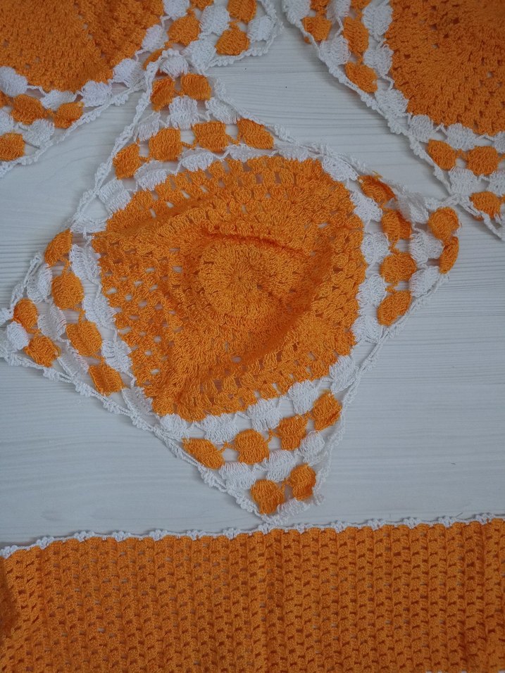 Çeyizlik 9 parça el örmesi set - Görsel 2