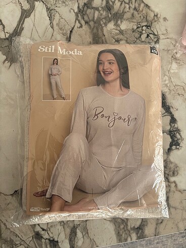 Pamuklu örme pijama