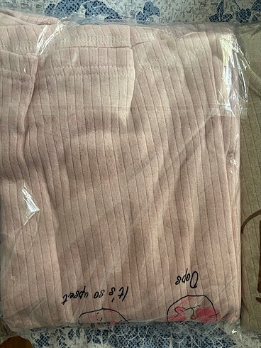 m Beden Örme pijama takımı