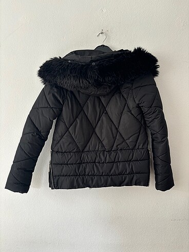 38 Beden Siyah mont