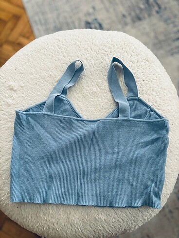 38 Beden Zara Mavi Crop