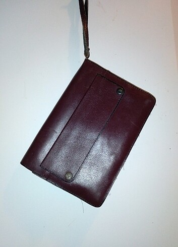 Beden bordo Renk Vintage antik a retro eski çanta portföy clutch cüzdan