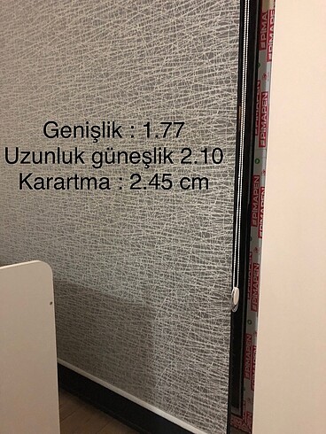 PERDE KARARTMA STOR TÜL - Görsel 6