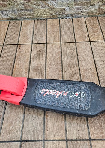 Renkli Kırmızı Çocuk Scooter'ı - Görsel 3