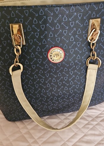 Bohem Stil Mavi Baskılı Kadın Çanta - Görsel 4