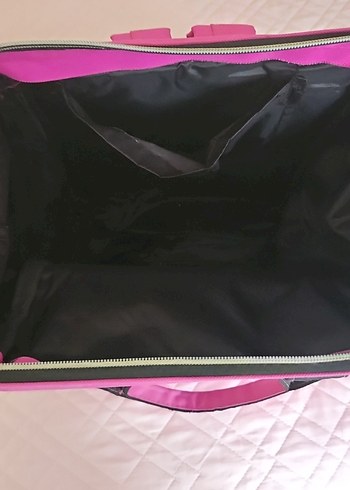 Pembe Baskılı Bebek Çantası - Görsel 4