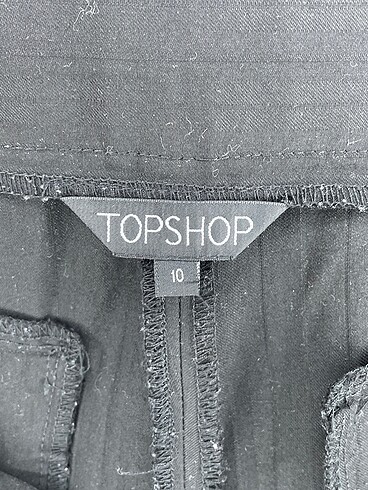 38 Beden siyah Renk Topshop Mini Şort %70 İndirimli.