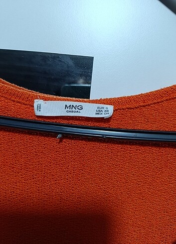 s Beden turuncu Renk Mango askılı 