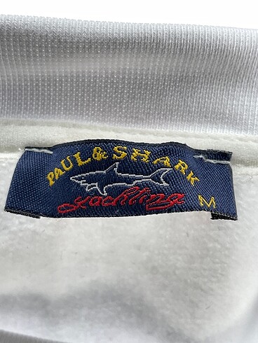 m Beden beyaz Renk Paulmark Sweatshirt %70 İndirimli.