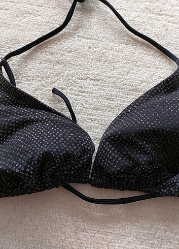 m Beden siyah Renk Dagi marka siyah üçgen bikini