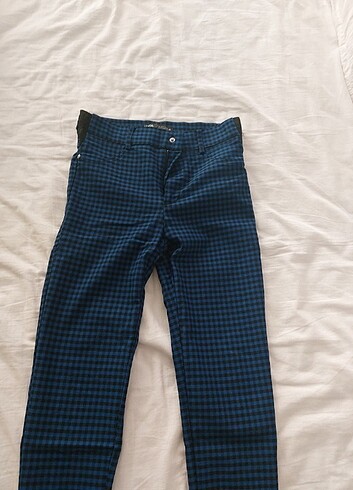 Zara kareli pantolon