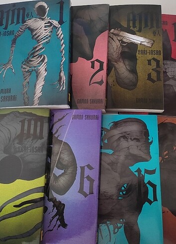 Ajin 1-2-3-4-5-6-15-16 Manga