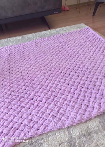 Mor Örgü Çocuk Battaniyesi - Görsel 2