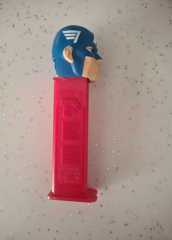 Renkli Kaptan Amerika Figürlü Pez Şekerlik - Görsel 2