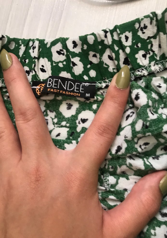 Işıltılı Yeşil Midi Hamile Şortu - Görsel 4