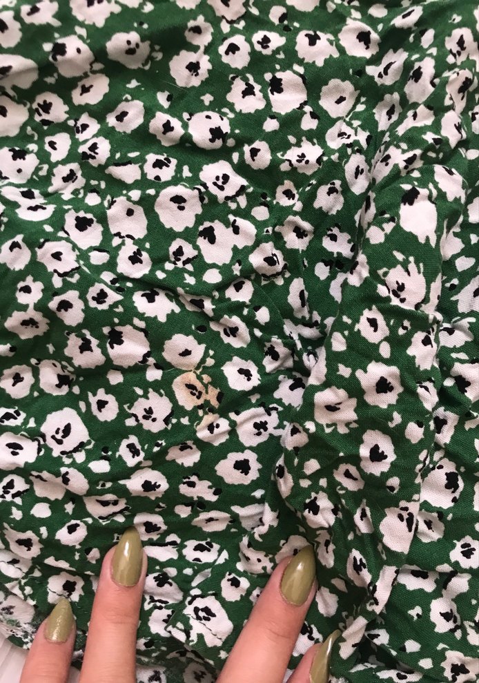 Işıltılı Yeşil Midi Hamile Şortu - Görsel 3