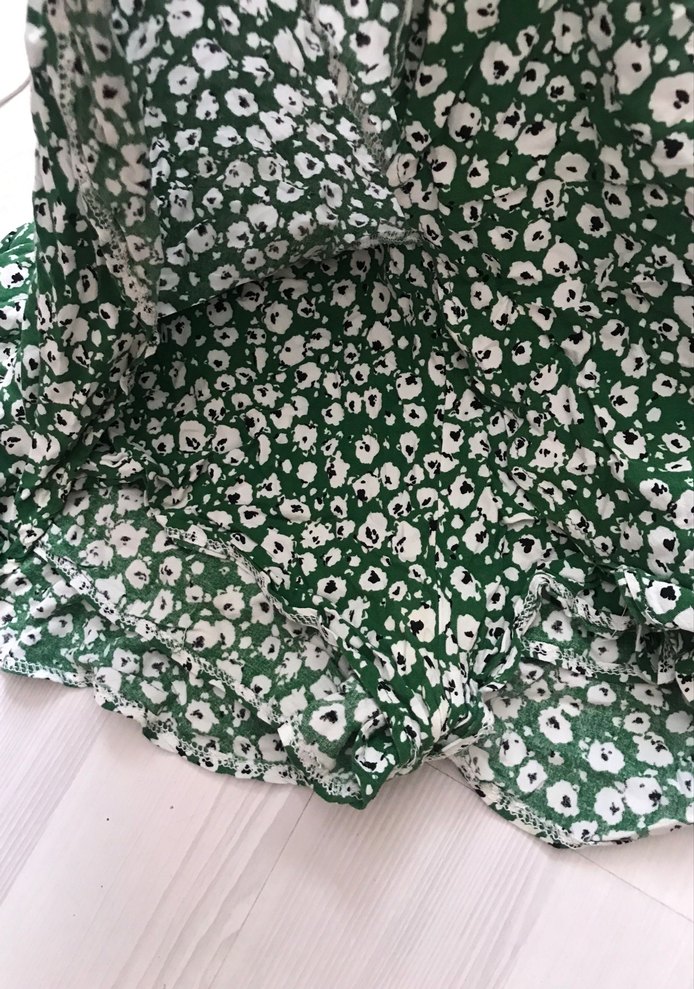 Işıltılı Yeşil Midi Hamile Şortu - Görsel 5