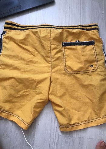 Sarı Mini Erkek Mayo Şort - Görsel 4