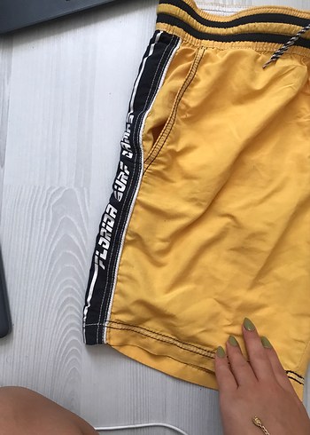 Sarı Mini Erkek Mayo Şort - Görsel 2