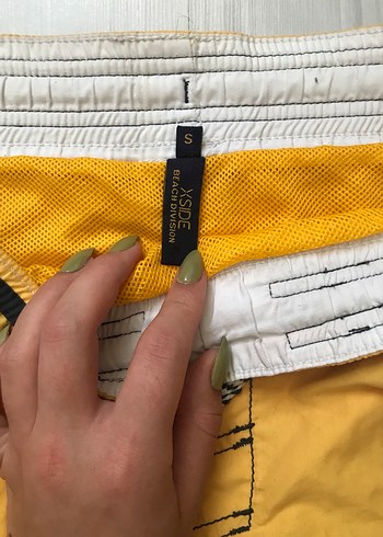 Sarı Mini Erkek Mayo Şort - Görsel 3