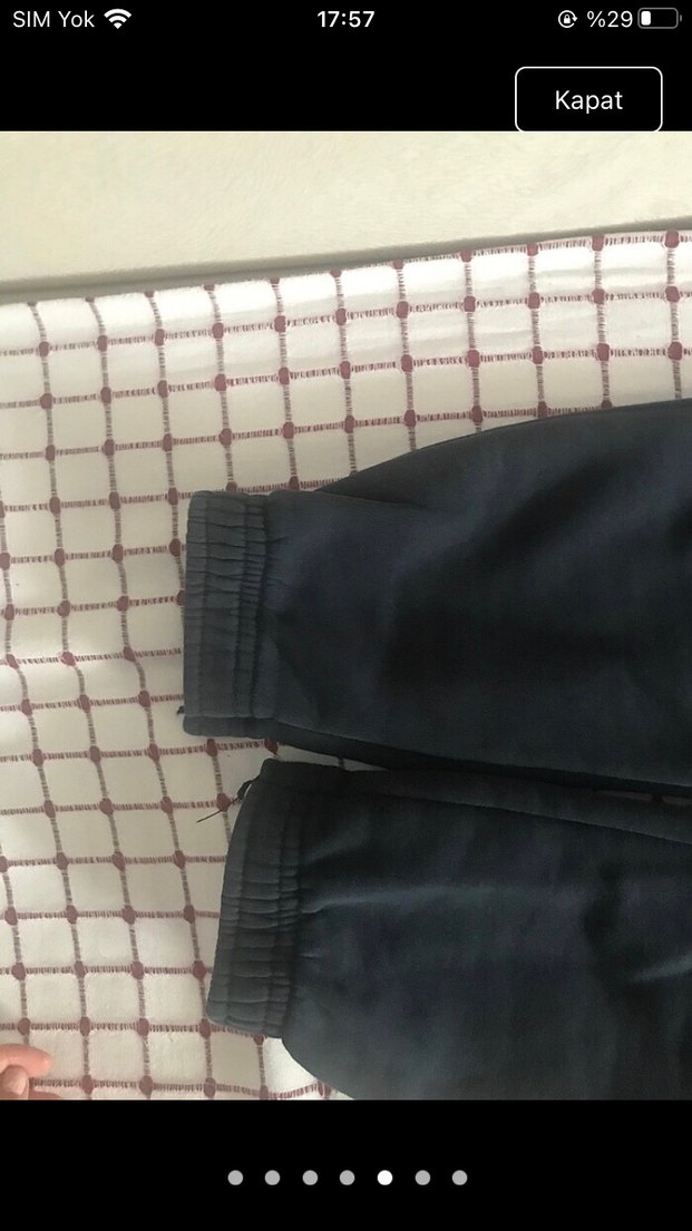 Erkek Çocuk Siyah Regular Fit Eşofman Altı - Görsel 4