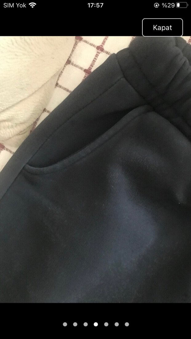 Erkek Çocuk Siyah Regular Fit Eşofman Altı - Görsel 5