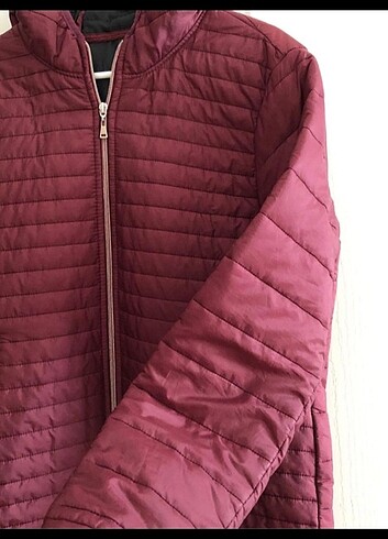 Bordo şişme mont 