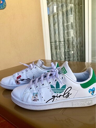 Adidas 36,5 stan smith genç kız / kadın spor ayakkabı