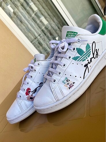 36,5 stan smith genç kız / kadın spor ayakkabı