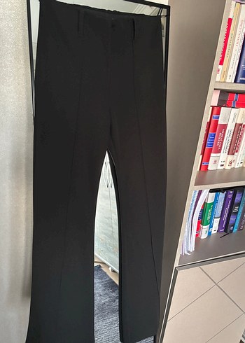 Zara Zara siyah İspanyol Kumaş Pantolon