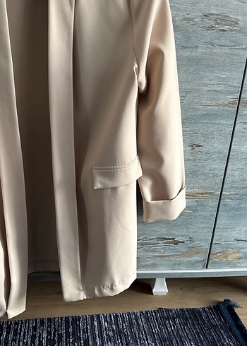Zara Bej Kadın Blazer Ceket