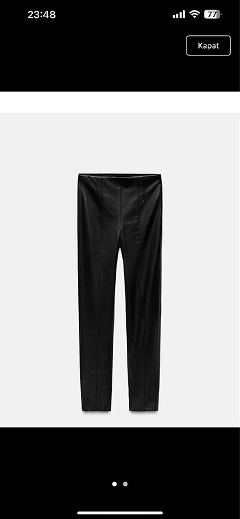 zara deri pantolon
