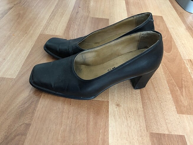 Diğer Siyah topuklu vintage ayakkabı