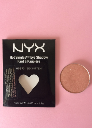 diğer Beden pembe Renk Nyx hot singless eyeshadow - Sex Kitten