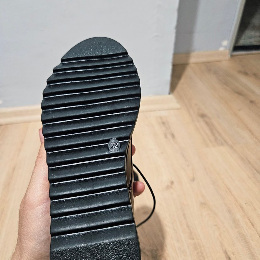 Bordo Deri Cocuk Klasik Ayakkabı - Görsel 4