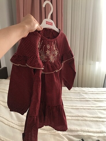 24-36 Ay Beden çeşitli Renk İkili elbise
