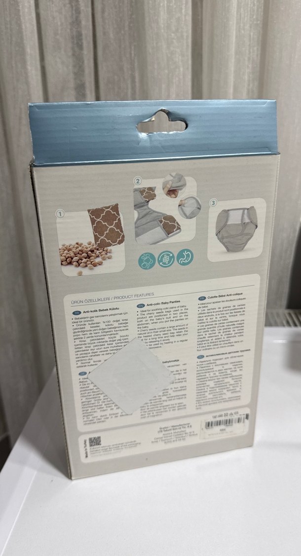 Sevibebe Anti-Kolik Bebek Külotu 0-4 Ay - Görsel 2