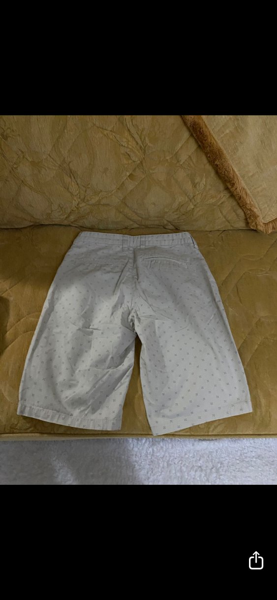 Bej Pamuklu Erkek Mini Şort - Görsel 2