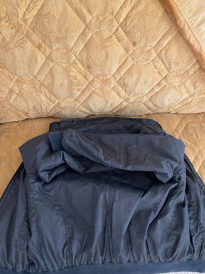 Erkek Fermuarlı Sokak Stili Ceket koyu yeşil s m beden - Görsel 2