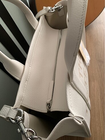  Beden beyaz Renk MARC JACOBS The Medium Tote Bag Cotton silver
