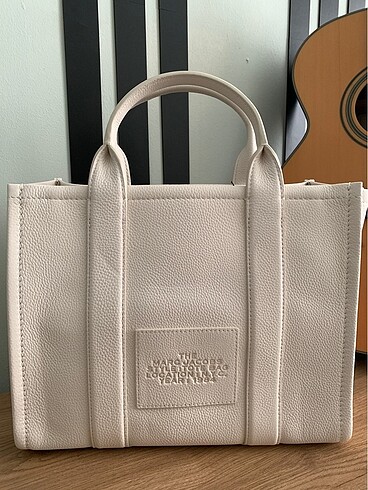 Marc Jacobs MARC JACOBS The Medium Tote Bag Cotton silver
