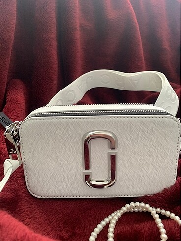 MARC JACOBS Snapshot Çanta (white)