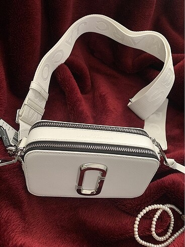 Marc Jacobs MARC JACOBS Snapshot Çanta (white)