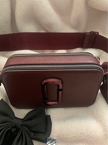 Beden bordo Renk MARC JACOBS Snapshot Çanta (Wine)