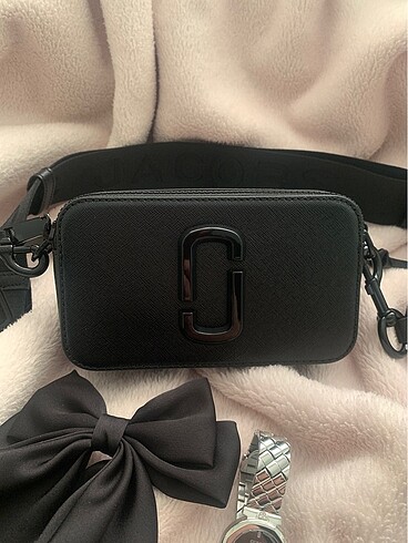 MARC JACOBS Snapshot Çanta (black)