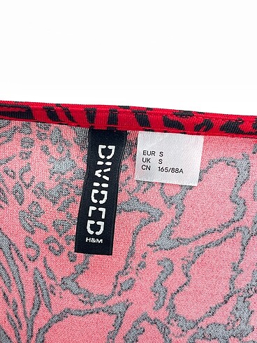 s Beden kırmızı Renk H&M Mini Elbise %70 İndirimli.